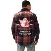 True Religion Big T Plaid Western Shirt – Men’s Long Sleeve Snap Button Cowboy Shirt – 100% Cotton(Blue / Tan / Red)