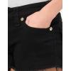 True Religion Womens Joey Lr Short Flap​(Rinse Black)