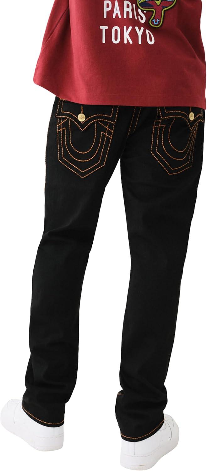 imageTrue Religion Mens Ricky Big T Flap 12Black Rinse