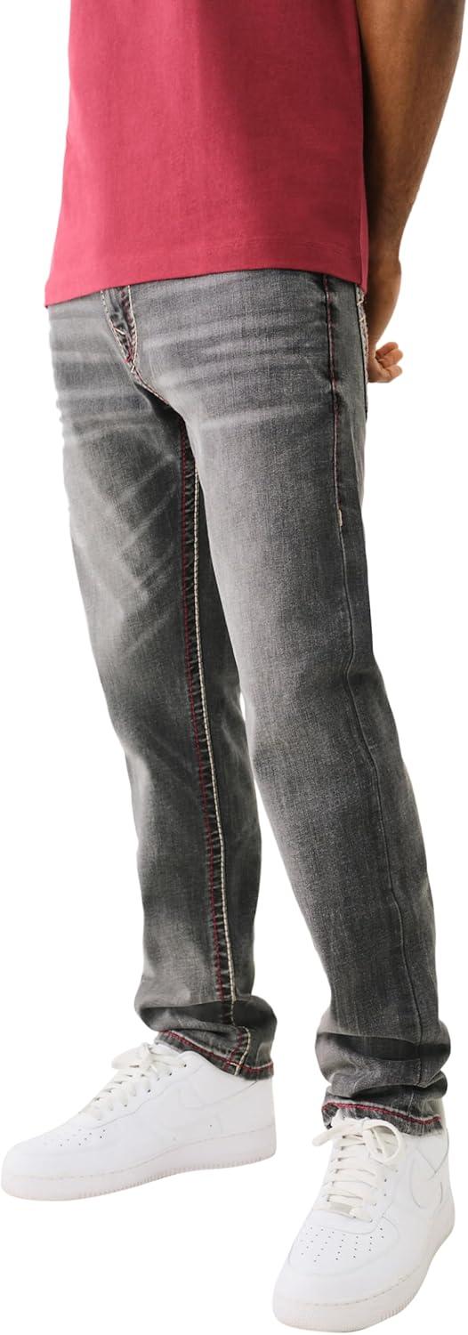 imageTrue Religion Mens Rocco Big T No Flap 12Space Greywash