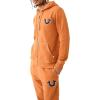 True Religion Men’s Big T Cross Stitch Zip Up(Caramel Café)