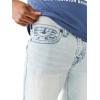 True Religion Men’s Billy Big T Flap 1/2″(West Dr Light Wash)