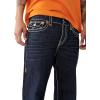 True Religion Mens Billy Double Raised Super T Flap Boot Cut Jean(Clearwater)