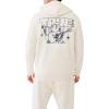 True Religion Men’s Buddha Star Zip Hoodie(Heather Oatmeal)