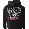 True Religion Men’s Buddha Star Zip Hoodie(Jet Black)