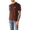 True Religion Men’s Damask Velour Polo(Java)