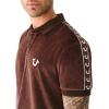 True Religion Men’s Damask Velour Polo(Java)