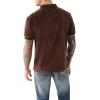 True Religion Men’s Damask Velour Polo(Java)