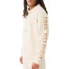 True Religion Men’s Relaxed Studded Pullover Hoodie(Winter White)