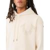 True Religion Men’s Relaxed Studded Pullover Hoodie(Winter White)