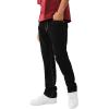 True Religion Men’s Ricky Big T Flap 1/2″(Black Rinse)