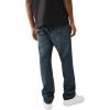 True Religion Men’s Ricky Single Needle Flap Sashiko BK Pocket 1/2″(Draco Blue Black Wash)