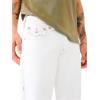 True Religion Mens Ricky Sn Flap 1/2″ Short(White)