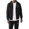 True Religion Men’s Buddha Star Zip Hoodie(Jet Black)