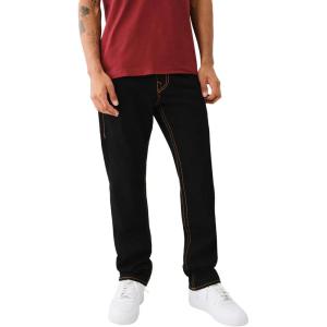 True Religion Men’s Ricky Big T Flap 1/2″(Black Rinse)