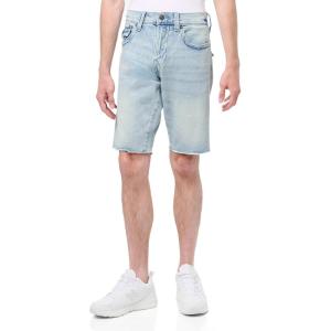 True Religion Mens Ricky Sn Flap 1/2″ Short(Kolari Light Wash)
