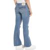 True Religion Womens Joey Low Rise Flare(Light Wash Destroyed)