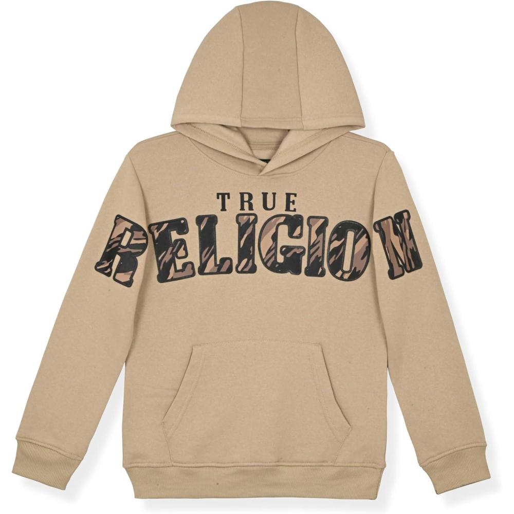 imageTrue Religion Boys Fleece Hoodies Premium Zip Front amp Pullover Sweatshirts Stylish Design amp ComfortTravertine Camo