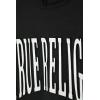 True Religion Boys Fleece Hoodies – Premium Zip Front & Pullover Sweatshirts, Stylish Design & Comfort(Black Pullover)