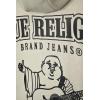 True Religion Boys Fleece Hoodies – Premium Zip Front & Pullover Sweatshirts, Stylish Design & Comfort(Stone Black Zip)