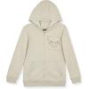 True Religion Boys Fleece Hoodies – Premium Zip Front & Pullover Sweatshirts, Stylish Design & Comfort(Stone Black Zip)