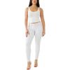 True Religion Womens Jennie Curvy Skinny Big T Flap Jean(Optic White)