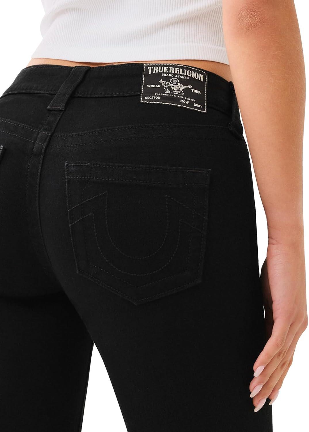 imageTrue Religion Womens Jennie MID Rise Curvy Skinny