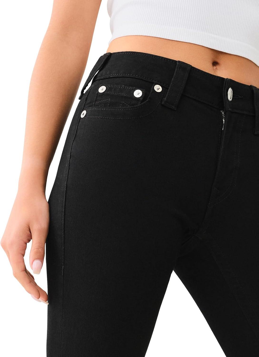imageTrue Religion Womens Jennie MID Rise Curvy Skinny