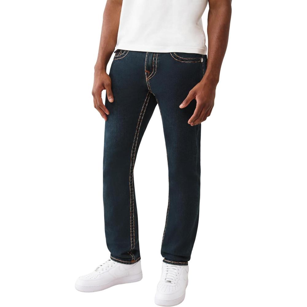 imageTrue Religion Mens Rocco Super T Flap 32inWarm Hearth Rinse