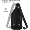 True Religion Crossbody Bag Men – Casual Shoulder Sling Bag for Men, Small Travel Men’s Crossbody(Black)