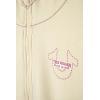 True Religion Girls 2 Piece Fleece Hooded Jogger Set – Zip-Front Hoodie & Sweatpants Outfit(Winter White)