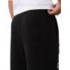 True Religion Men’s TR Flag Baggy Sweatpants(Jet Black)