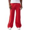 True Religion Men’s TR Flag Baggy Sweatpants(Trv Red)