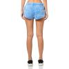 True Religion Women’s Dolphin Hem Shorts Big T – Pacific Coast | Curved Hem Denim Shorts(Pacific Coast)