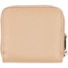 True Religion Zip-Around Wallet, Women’s Horseshoe Plaque Mini Credit Card Holder Wallet, Tan