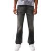 True Religion Men’s Ricky SN Stitch No Flap Bandana HS Jeans – Straight Leg Denim(Acoustic Session Blue Blk Wash)
