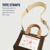 True Religion Tote Bag, Women’s Mini Travel Shoulder Bag with Adjustable Strap(Olive)