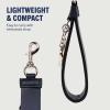 True Religion womens True Religion Bag Charm Keychain, Embossed Logo Strap Accessory With Heart and Horseshoe Pendants(Navy)