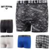 True Religion Boys Underwear 5 Pack Boxer Briefs for Boys 6-18 Durable Stretch Breathable Moisture Wicking(Blue Pack)