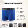 True Religion Boys Underwear 5 Pack Boxer Briefs for Boys 6-18 Durable Stretch Breathable Moisture Wicking(Blue Pack)