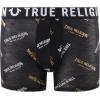 True Religion Boys Underwear 5 Pack Boxer Briefs for Boys 6-18 Durable Stretch Breathable Moisture Wicking(Grey/Black Pack)