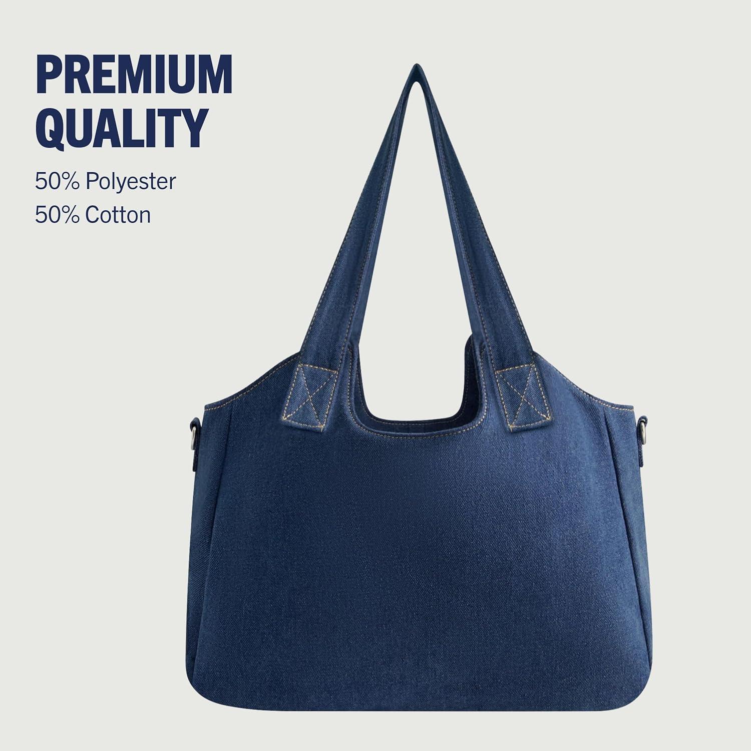imageTrue Religion womens True Religion Womens Satchel Bag Crossbody Purse Handbag With Horseshoe Logo StitchingBlue