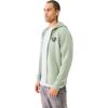 True Religion Men’s Puff Print Core Zip Up Hoodie for Men – Y2K Graphic Hoodie, Mens Hoodies with Oversized Graphic(Green Bay)