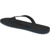 True Religion Women’s Flip Flop Sandals – Lightweight Rubber Sole with Iconic Logo Detail(Black)