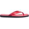 True Religion Women’s Flip Flop Sandals – Lightweight Rubber Sole with Iconic Logo Detail(Red)