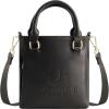True Religion Women’s Tote Bag, Travel Shoulder Handbag with Adjustable Crossbody Strap(Black)