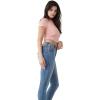 True Religion Womens Halle Mr Ss Flap Super T(California Poppy)