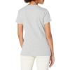 True Religion Women’s Script Tr Slim Crew Tee(Heather Grey)