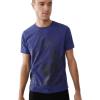 True Religion Men’s Oversized Buddha Short Sleeve Crew Neck Tee(Blue Ribbon)