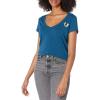 True Religion Women’s Victorious V-Neck Tee(Southbay Steel)